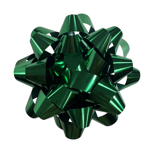 Michaels, 10" Green Galaxy Bow by Celebrate It™ – Category: Gift Ribbon & Bows